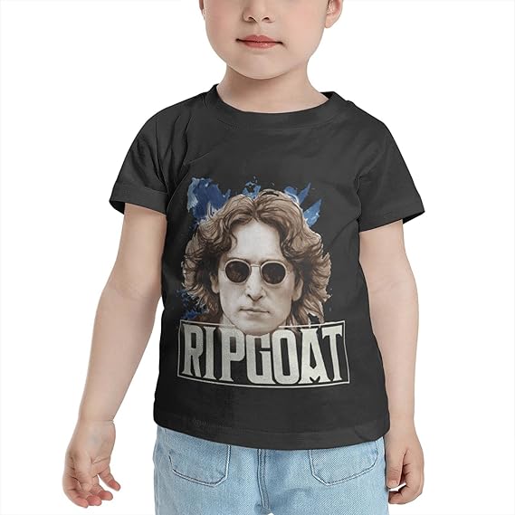 Amazon Co Jp 子供服 幼児服 Tシャツ 綿 半袖 夏服 ジョンレノン 上着 トレーナー 体操服 カットソー 男の子 女の子 カジュアル 普段着 お出かけ 快適 吸汗速乾 抗菌防臭 柔らかい かわいい オシャレ ファッション
