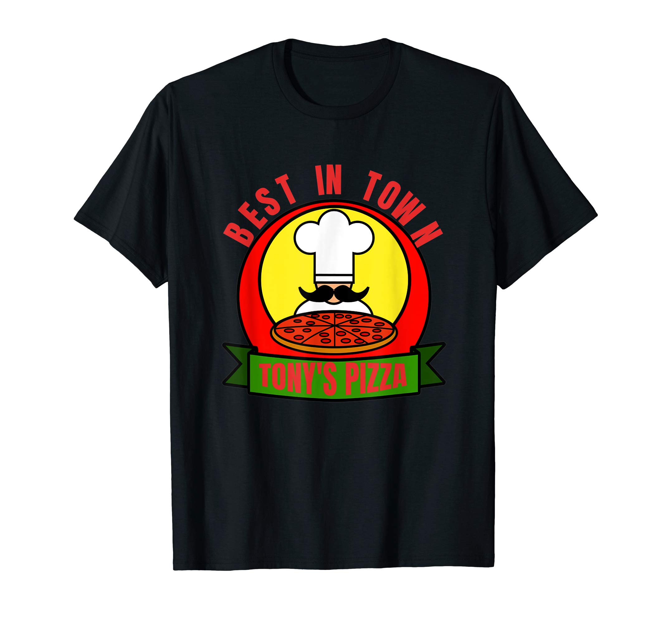 Pizza restaurant TeeTony's Pizza Tee-employee Tee/Customer souvenir-pizza Tee T-Shirt