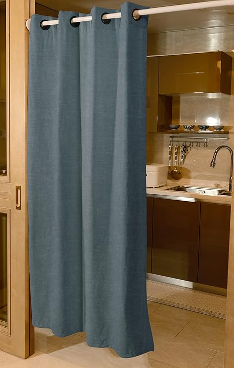 Amazon Havargo 間仕切りカーテン 断熱防寒 のれん 180cm丈 おしゃれ 目隠し ロング アコーディオンカーテン 冷気カーテン 突っ張り棒カーテン グレー 150x180 のれん オンライン通販