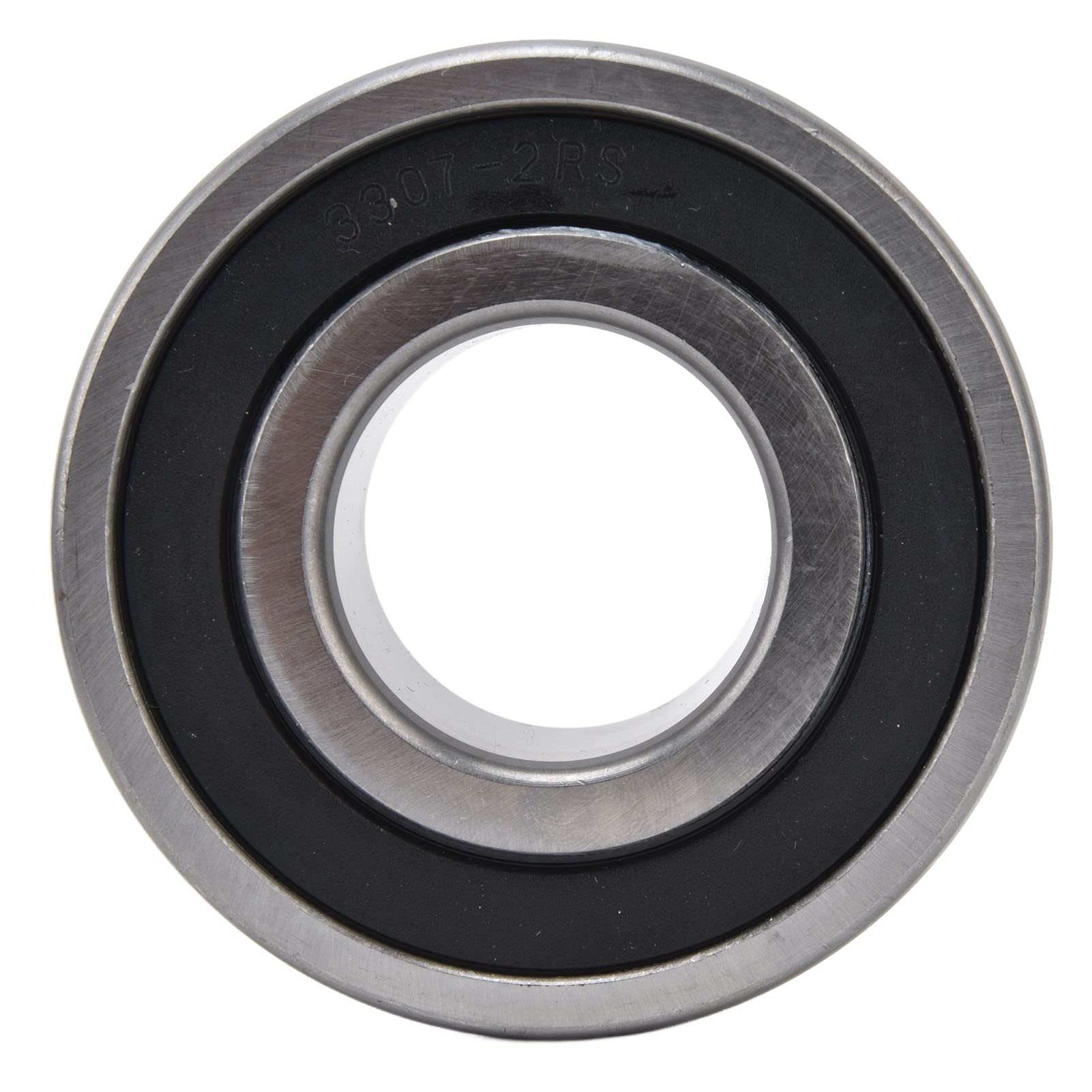 2 rodamientos de bolas de doble hilera, rodamientos de tacto angular de doble hilera, suministros industriales resistentes a la presión rodamientos de bolas para reductor (3307-2RS)