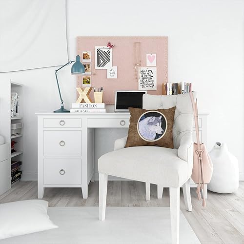 Miniatura 4 de Caroline's Treasures SS8617PW1414 - Almohada decorativa de tela de husky siberiano, lavable a máquina, almohada decorativa para interiores y