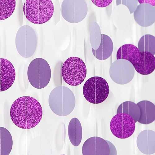 Miniatura 12 de Guirnalda de serpentinas de decoración de fiesta de color rosa y naranja – Cartel de papel de cosecha de Acción de Gracias de otoño de 52 pies,