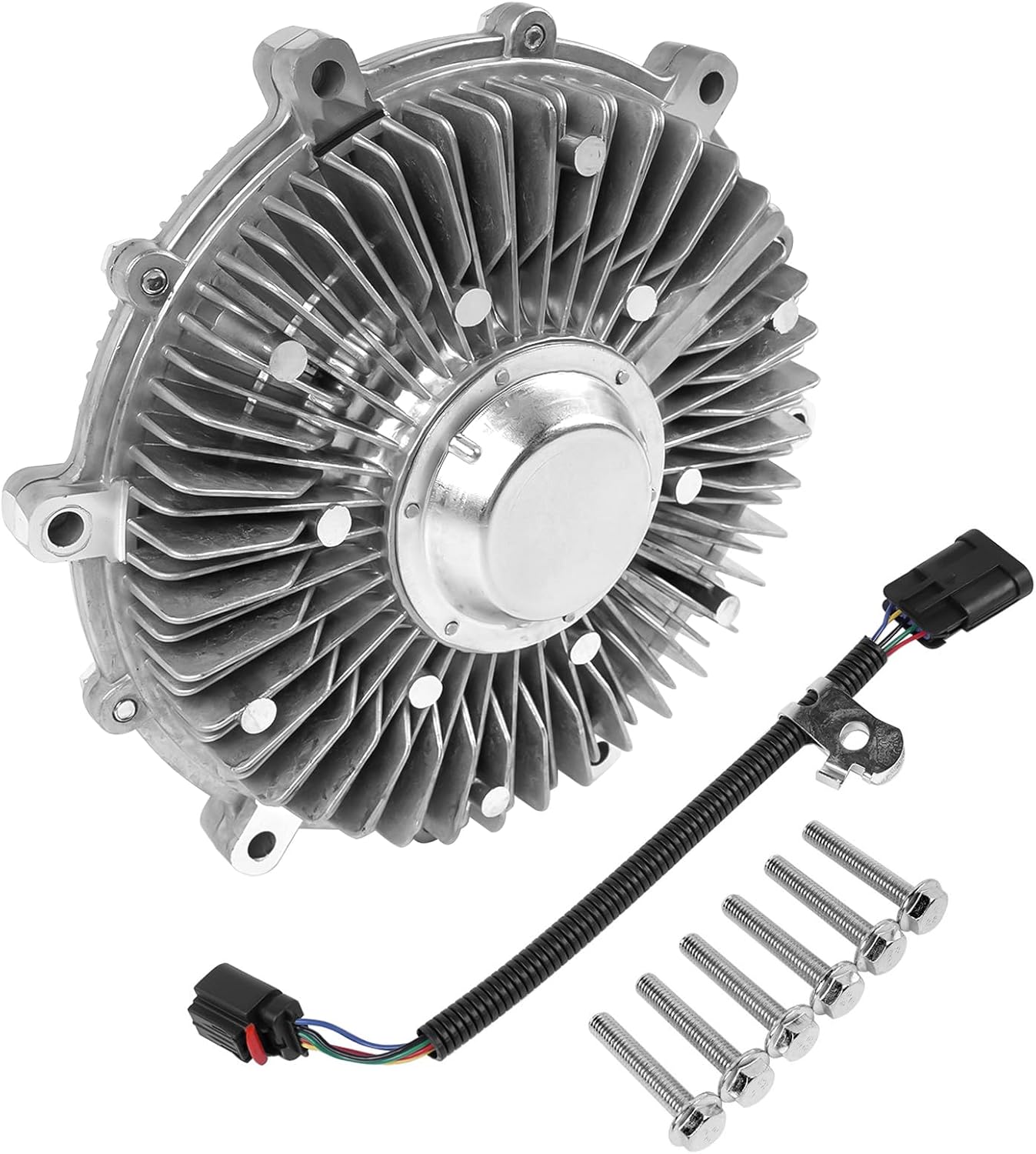 Radiator Cooling Fan Clutch Replacement for 2019-2024 Ram 2500 3500 4500 5500 6.7 Cummins Diesel 68359842AC 68359842AD