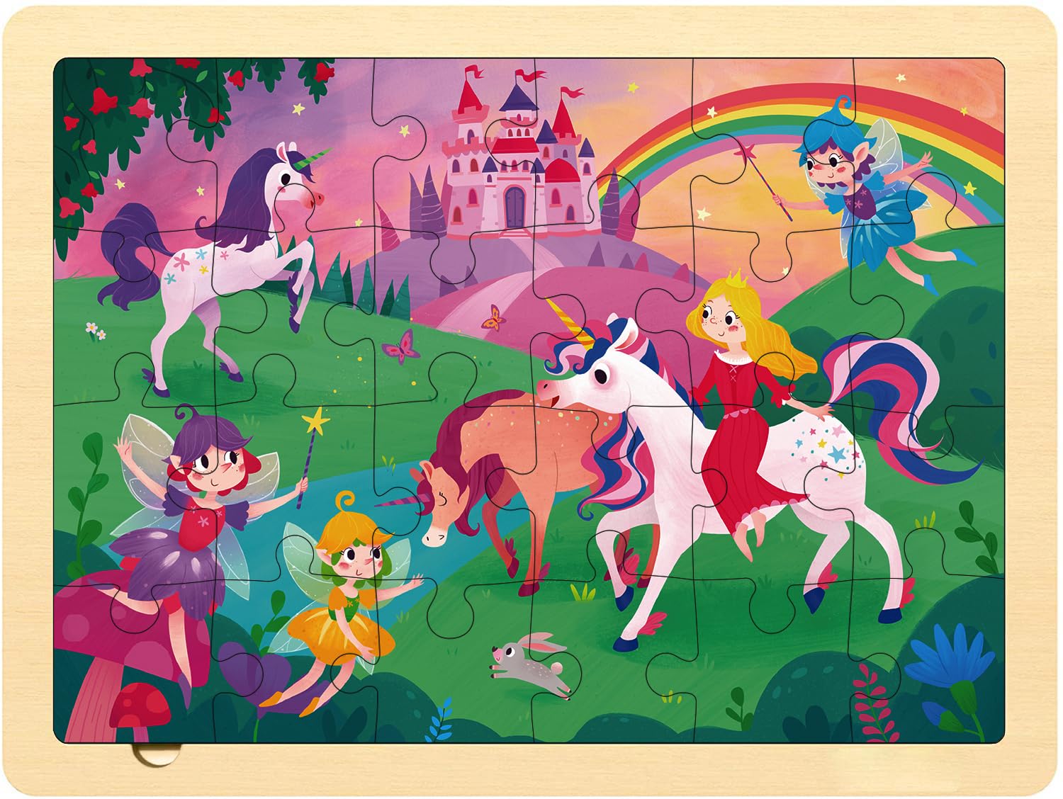 NH☆３kids Amazon.com: MoinKidz 24 Piece Puzzles for Kids Ages 3-5