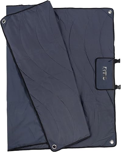 RTIC Anywhere - Manta impermeable portátil, alfombrilla acolchada para exteriores para picnic, playa, campamento, césped, parque, tiempo de juego,
