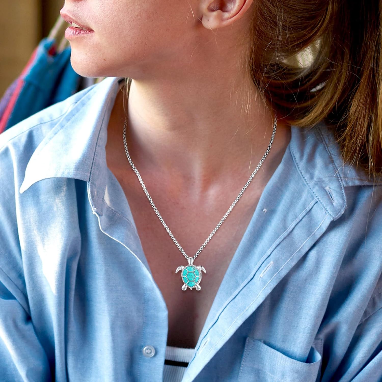 Urn Necklace for Ashes for Women/Men 925 Sterling Silver Cremation Jewelry w/Funnel Filler Memorial Jewelry Gifts