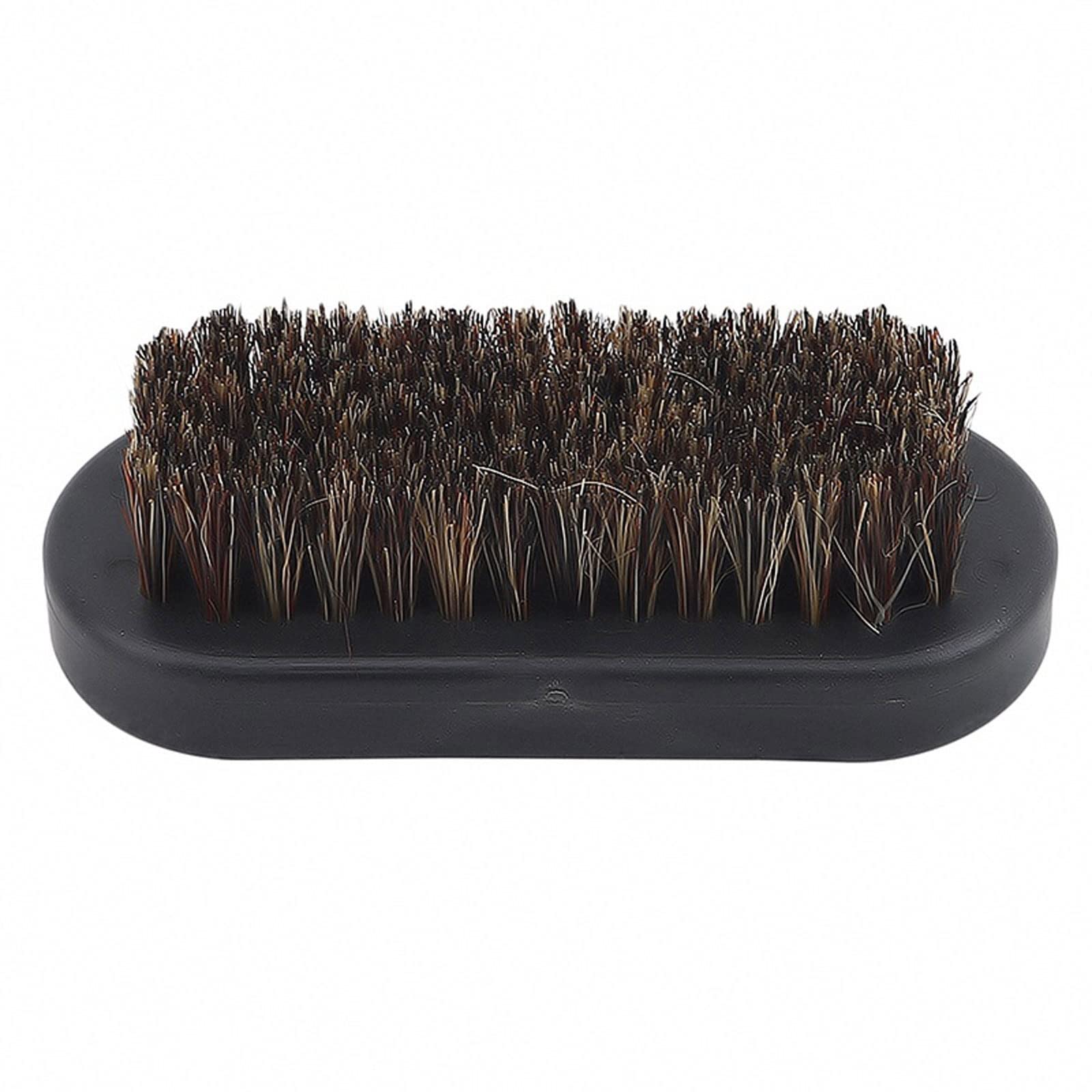 QUNINE Cepillo de cerdas duras y Suaves para Limpiar Zapatos y Botas con Mango de Madera, Cepillo de Limpieza portátil para el hogar, Dispositivo de Limpieza