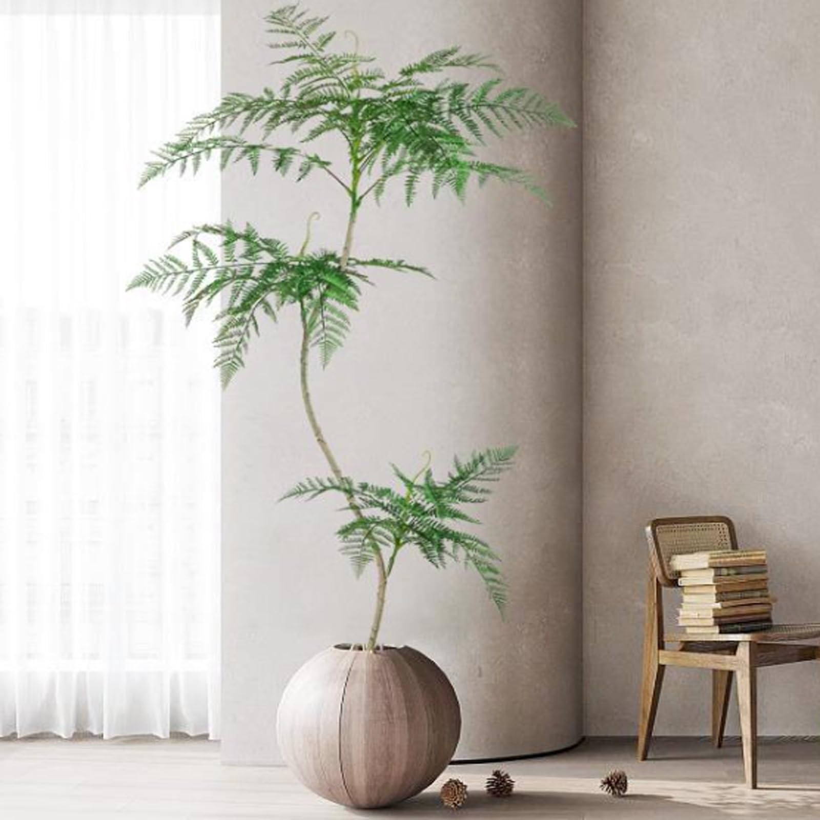 CACTUS ARTIFICIALE VASO Per Piante Fioriera in Legno Galleggiante EUR 23,75 - FR