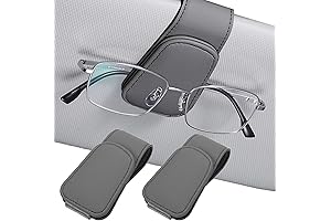 Veczom Magnetic Sunglasses Holder for Universal Car Visor