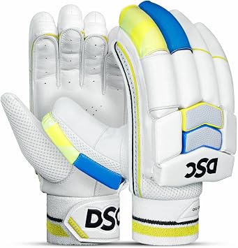 DSC Condor Glider Leather Cricket Wicket Keeping Gloves for Mens | Use for Wicket Keeping and Batting