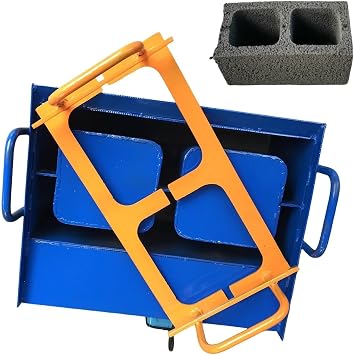Concrete Block Machine, Clay Brick Making Machine, max Pressure 23kn, 45 Seconds Fast Forming, 30 Bricks per Hour, Suitable for Home use