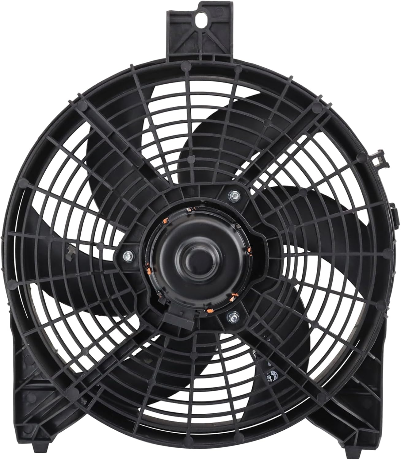 TRQ A/C Condenser Cooling Fan Assembly Compatible with 2006-2010 INFINITI QX56 2006-2015 Nissan Armada 2006-2008 TITAN NI3120101
