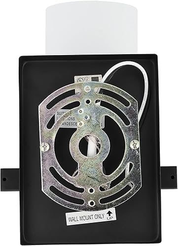 Miniatura 7 de Luminance Boca Boca - Lámpara de pared para tocador, moderna lámpara de baño negra para colocar sobre el fregadero y sobre el espejo  Montaje como