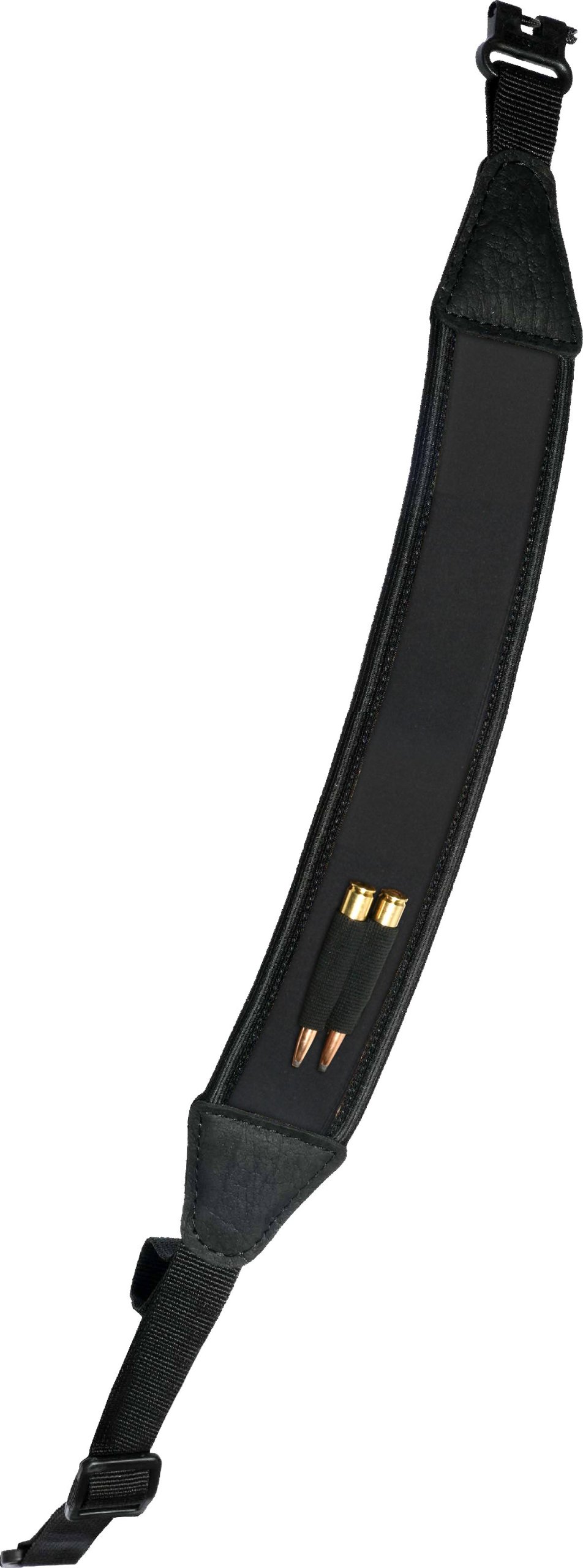 Outdoor Connection Raptor Neoprene Sling with Brute Swivels and Cartridge Loops, Black