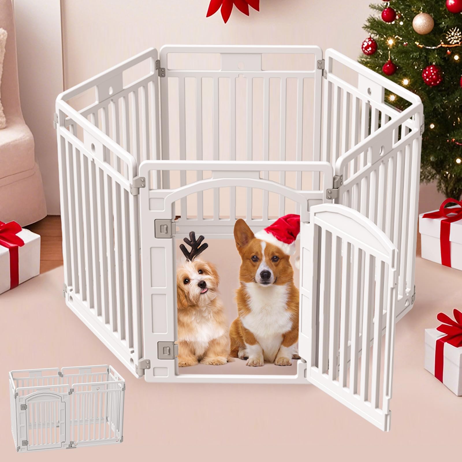 Amazon.com : Pet Playpen with Door Dog Foldable Puppy Amazon.com : Pet Playpen with Door Dog Foldable Puppy