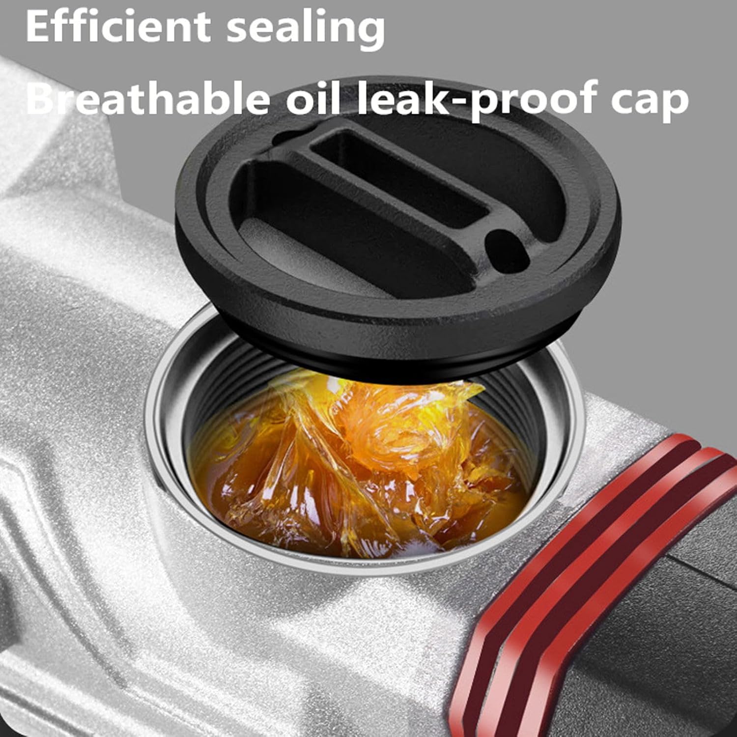 Hammer Drill, 1200W Electric Impact Drill, Adjustable Function with 360° Rotating Handle for Drilling Steel, Masonry (No.2)