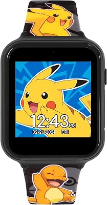Pokemon Kids Black Smart Watch POK4231