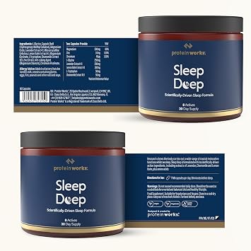 Protein Works | Sleep Deep, Improves Sleep Quality, 60 Capsules