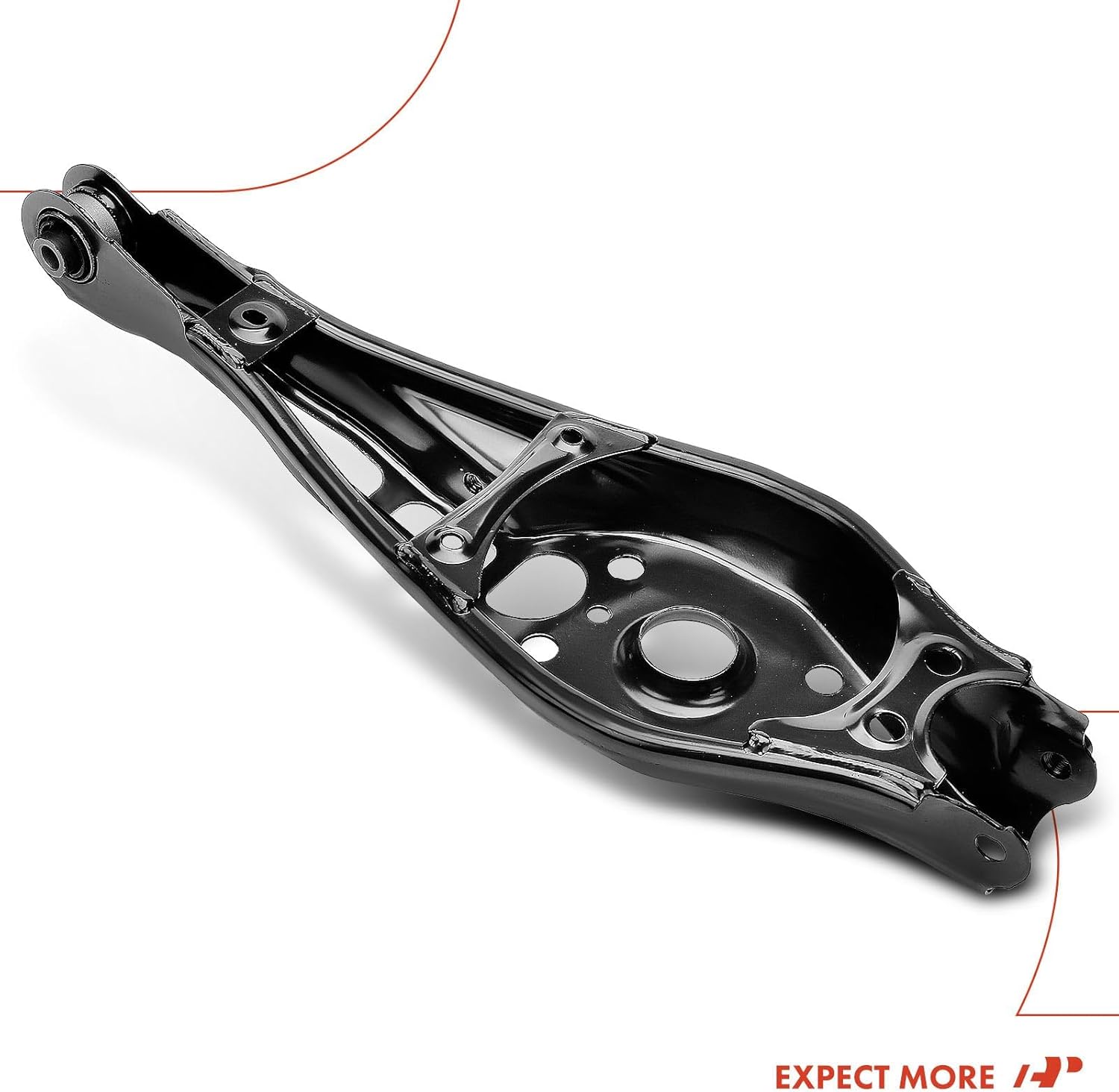 A-Premium Rear Right Rearward Lower Control Arm with Bushing, Compatible with Honda Civic 2016 2017 2018 2019 2020 2021