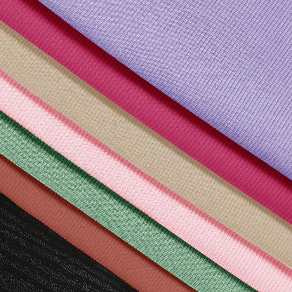 Chulianyouhuo Women's Ribbed Tank Tops Knit Scoop Neck Sleeveless Fitted Casual Tops Summer Slim Basic Tee Shirts - Image 5