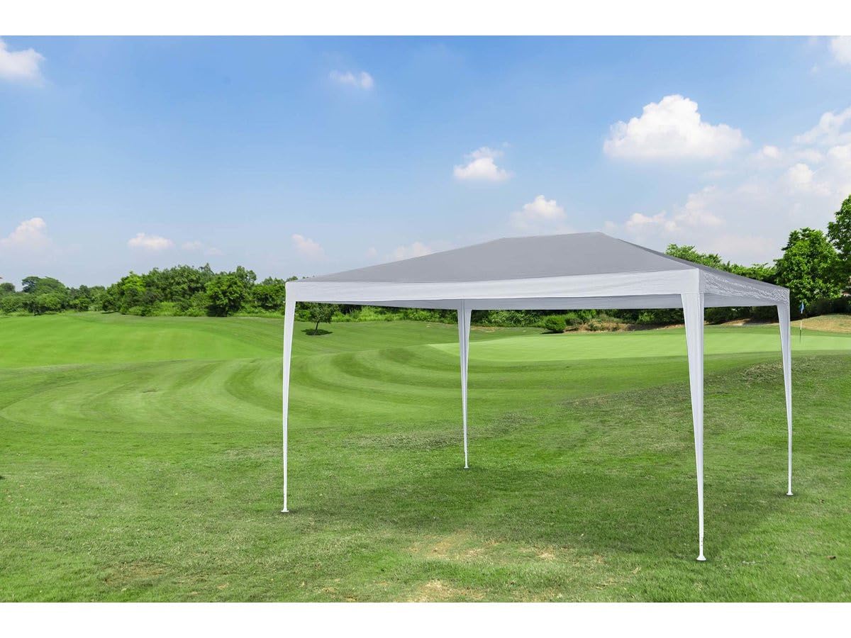 Tonnelle de Jardin Natacha 4" - 12 m² - 3 x 4 m - Blanc