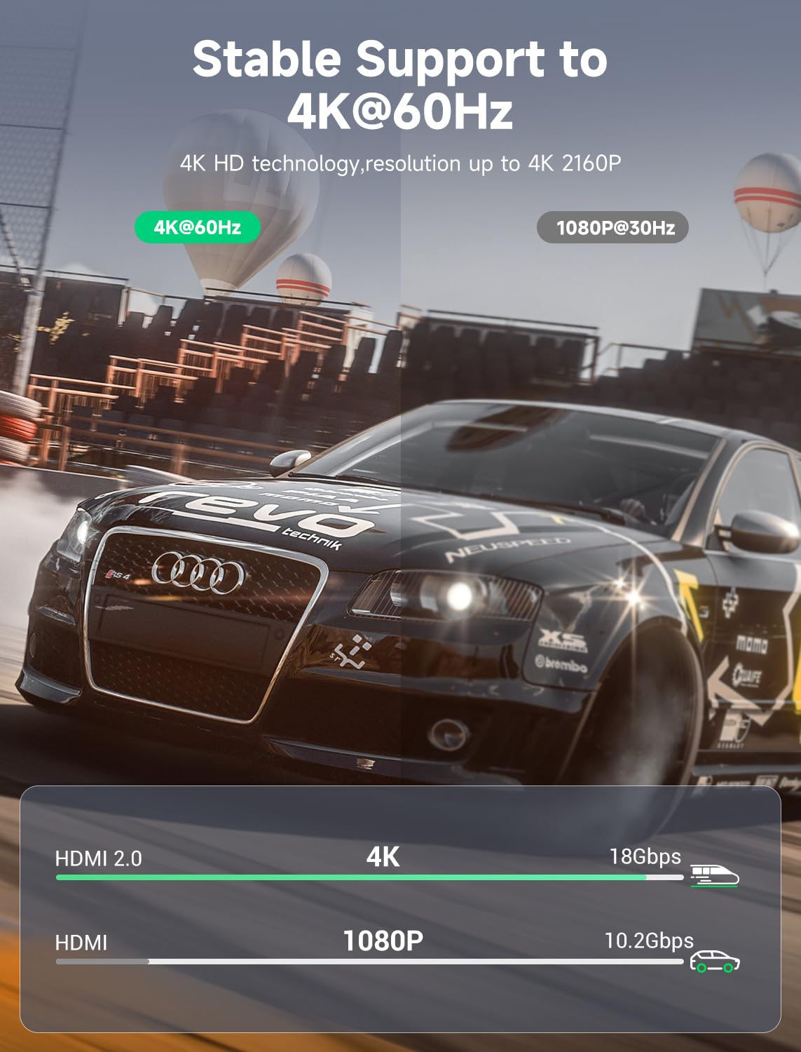 Southlight Cavo HDMI 15 m,cavo HDMI a fibra 4K@60Hz eARC HDR10 4:4 | 21:9, HDCP 2.2/2.3 Dolby,3D, VRR, Ethernet