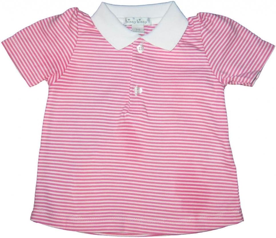 Kissy Kissy Baby Infants Essentials Striped Polo Shirt
