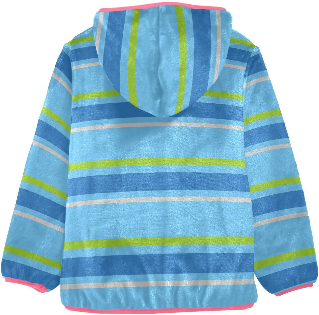 GuoChe Ocean Stripes Baby Fleece Jacket