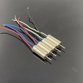 Hobby Torque 4pcs/lot DIY RC Drone Ultra-High Speed Engine, 615 6mm*15mm Mini Tiny Coreless Motor, DC 3V 3.7V 50000RPM CW+CCW Engine Science