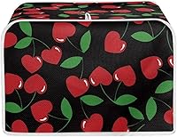 Vista 12 de Dolyues Cubierta para tostadora con estampado de pollo, 4 rebanadas, cubiertas para electrodomésticos pequeños de cocina, protección contra el polvo