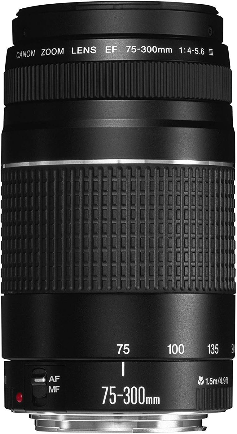 Ef 75-300mm F/4-5.6 Iii Telephoto Zoom Lens For Slr Cameras