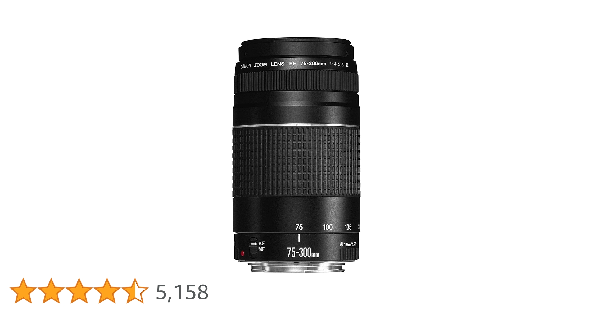 Amazon.co.jp: Canon EFレンズ EF75-300mm F4-5.6 IIIズーム