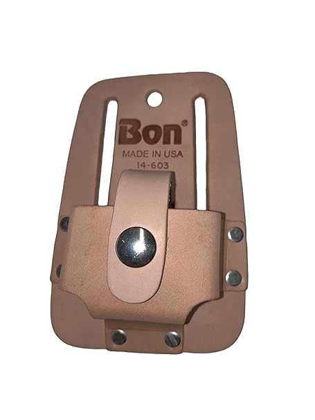 Bon 14-603 Leather Tape Holder for 10-Foot to 16-Foot Tapes