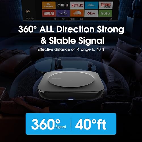 Miniatura 2 de SofaBaton X1S - Control remoto universal con Hub y aplicación, control remoto universal todo en uno para televisores inteligentes, DVD, Blu-Ray,