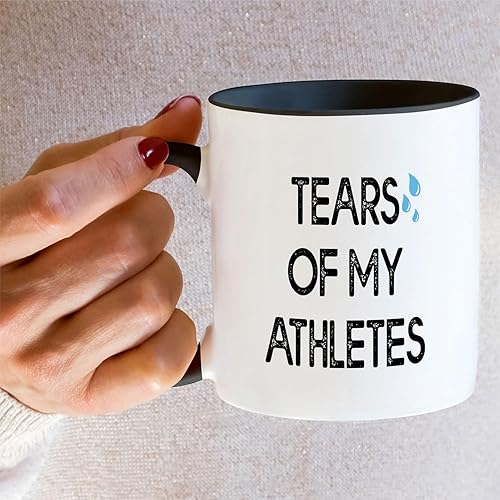 Miniatura 5 de Retreez Taza divertida  Tears of My Athletes Athletic Sport Coach Trainer - Tazas de café de cerámica de 11 onzas  Divertidos, sarcásticos,