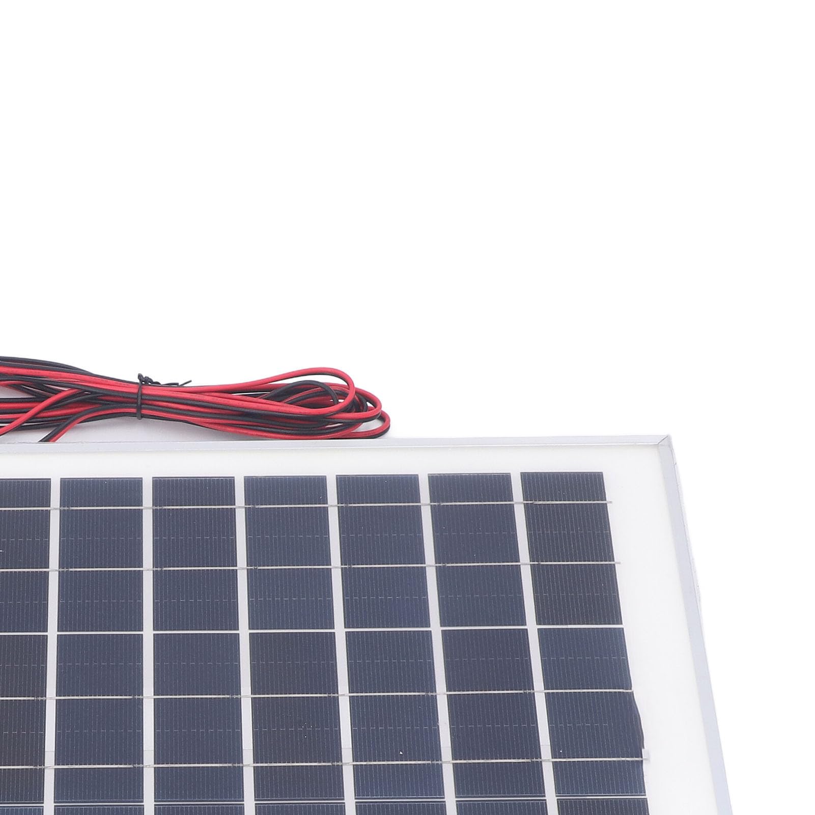 Solarpanel-Set, 50 W, 18 V, mit Wasserdichtem MPPT-Laderegler, 3-Meter-Batterieklemme für Outdoor-Wohnmobil-Bootsanhänger, Wohnmobil – Komplettsystem für Effizientes Camping und