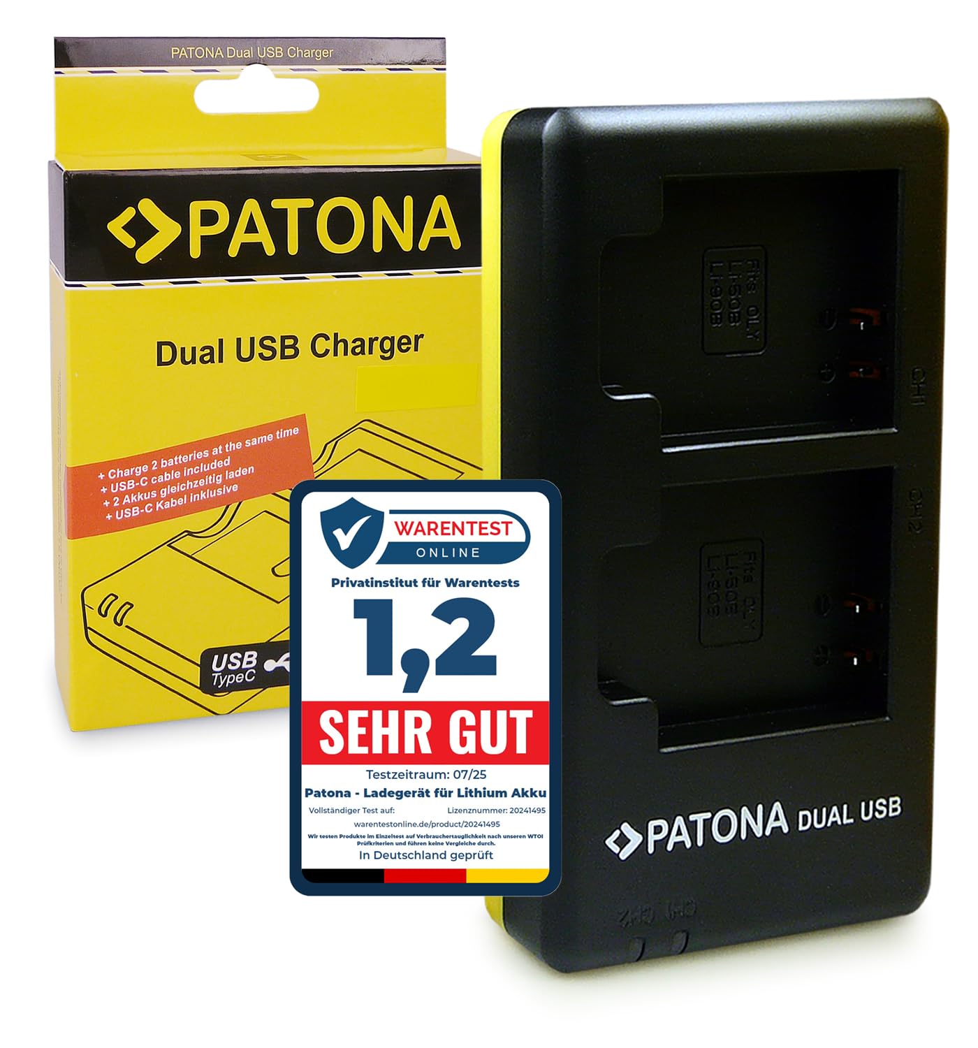 2X Battera Patona carcabattera USB doppo per Canon Fv40,Fv400 2X Battera Patona carcabattera USB doppo per Canon Fv40,Fv400