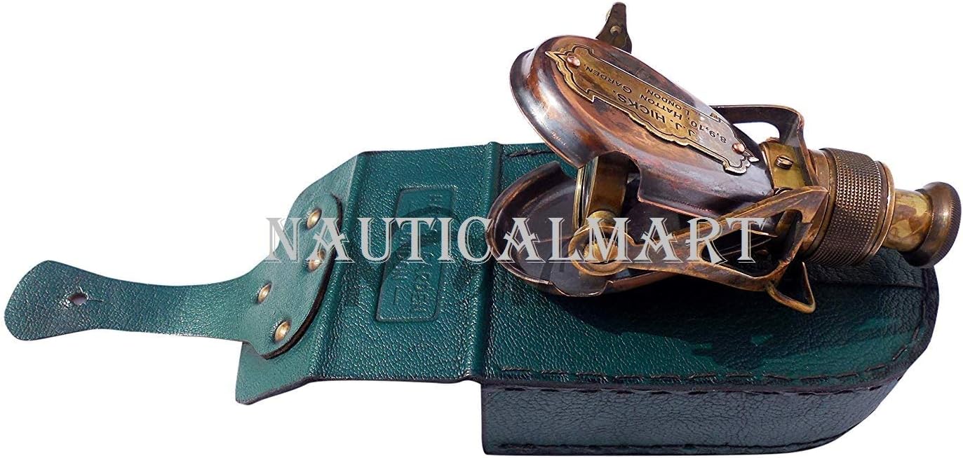 Antique-Style-Ships Pocket- Monocular- Brass Telescope- with-Box image 3