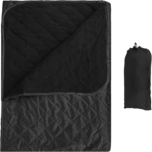 Vista 101 de LOOGU Manta de camuflaje con aislamiento impermeable para acampar al aire libre, senderismo, caza, supervivencia, mochilero, picnic Alpha Green