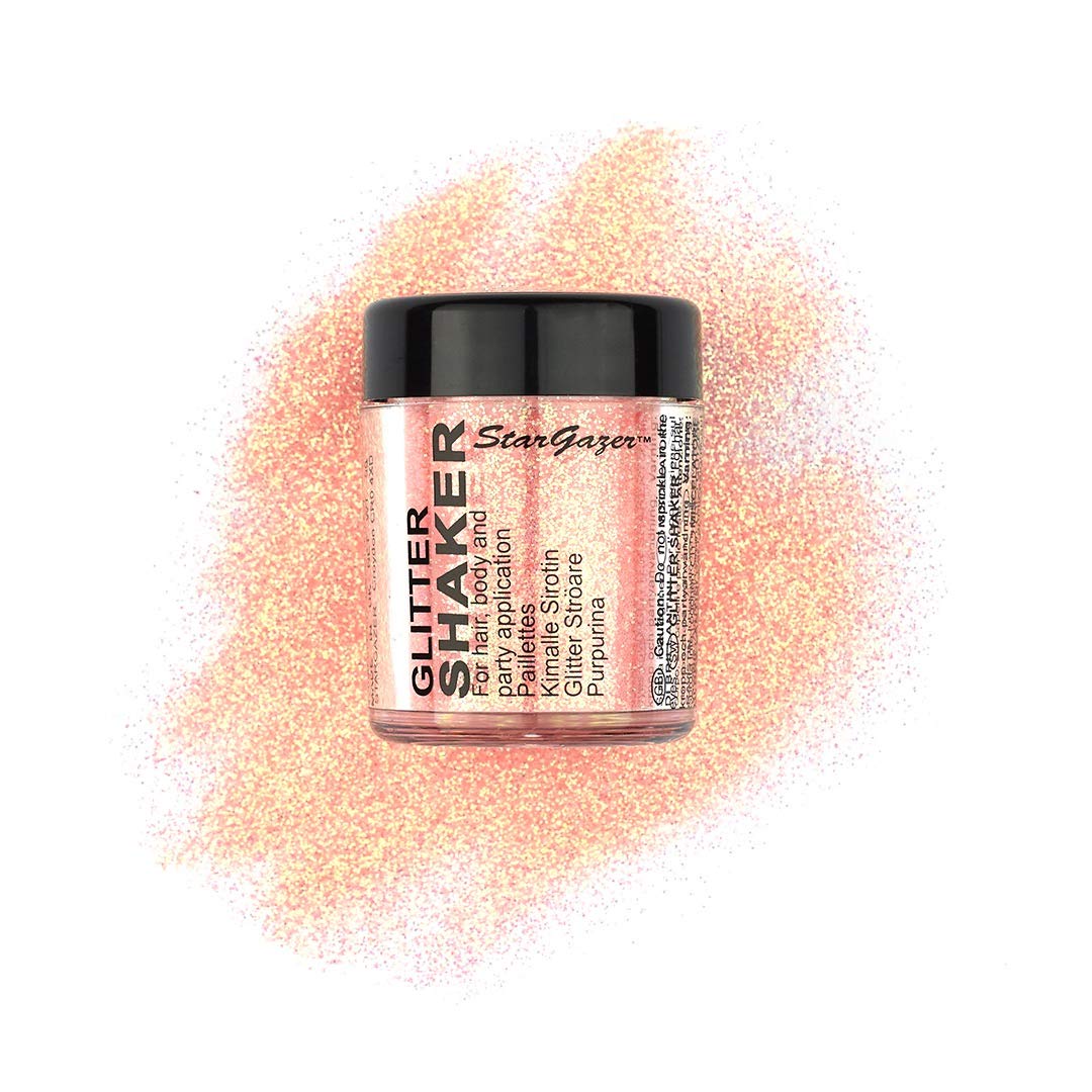 Stargazer Orange Glitter Shaker Uv