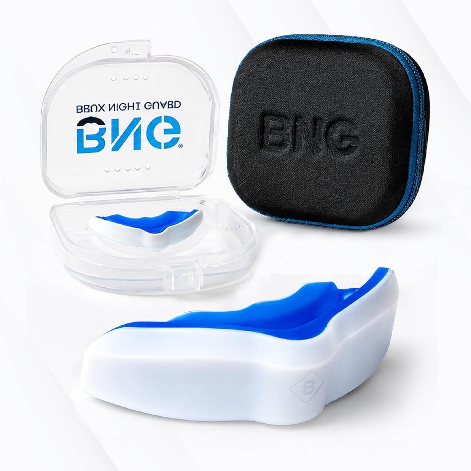 Brux Night Guard for Teeth Grinding & Clenching (Bruxism) - Moldable Dental Night Guard for Sleeping, Reduces Grinding Damage & Noise, Slim Custom Fit, Reusable, BPA-Free, FDA-Cleared, Made in USA