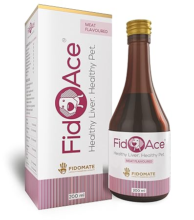FidoAce Liver Tonic for Dogs | Pets Liver Syrup - 200 ML