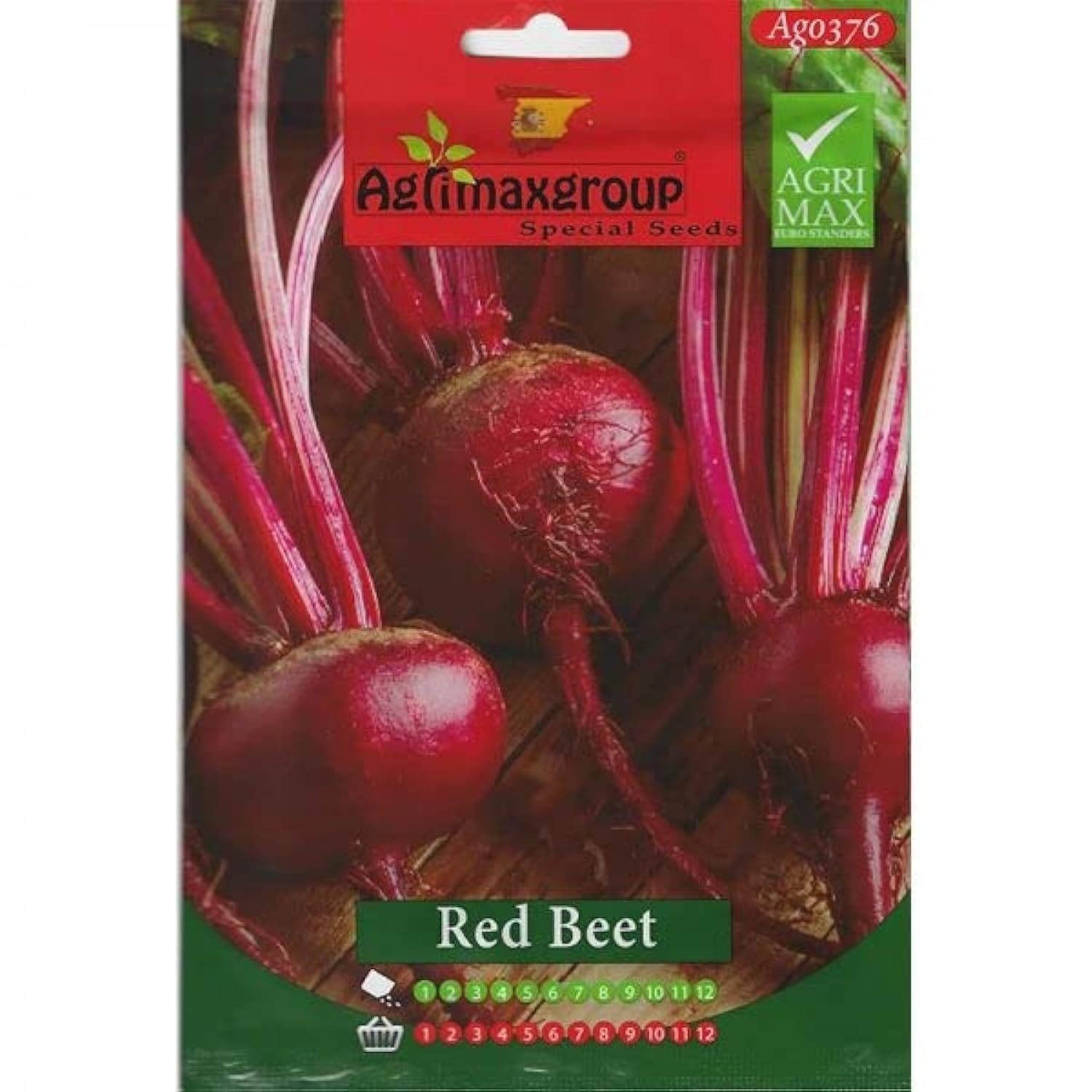 Red Beet Premium Quality Seeds by Agrimaxgroup®"Garden Care"