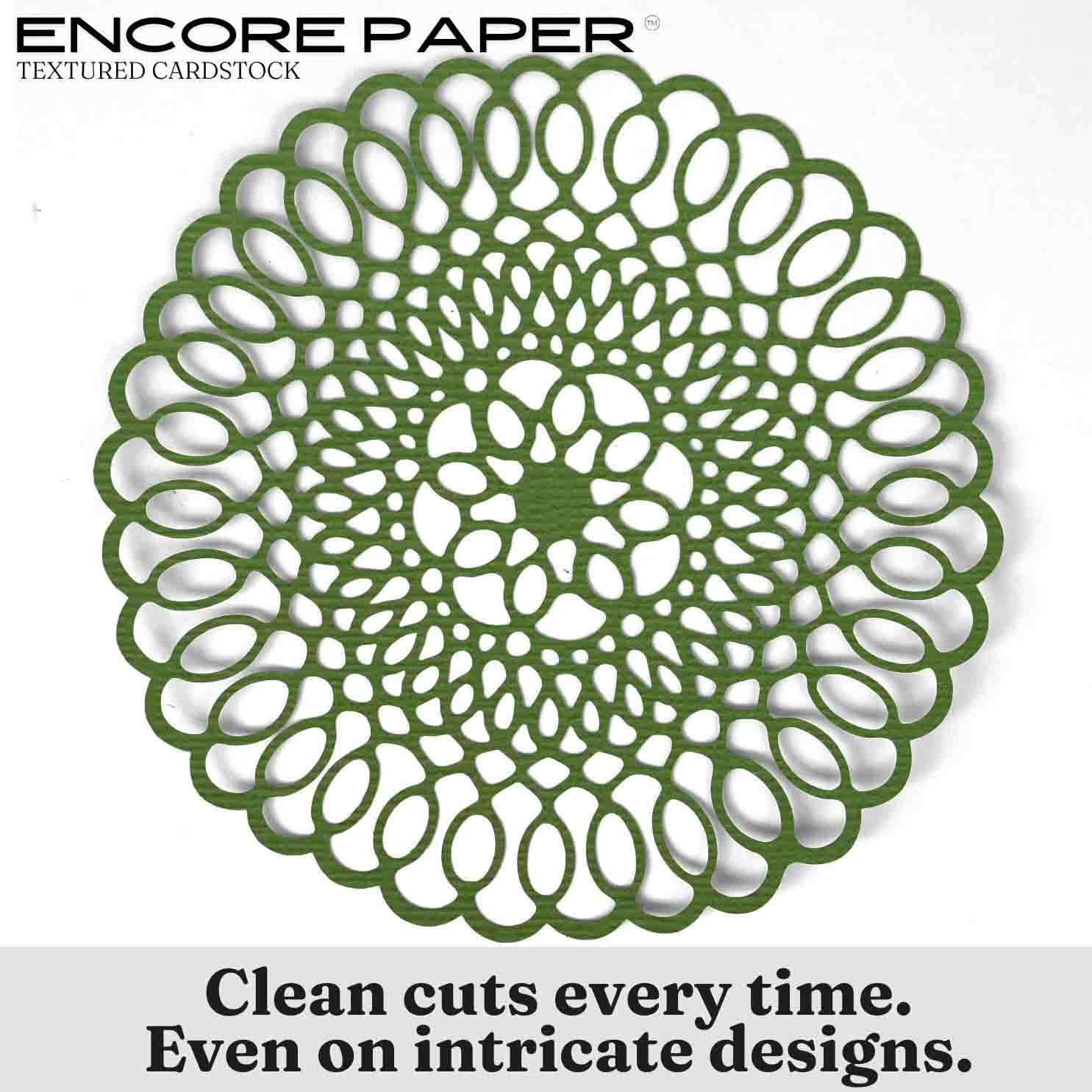 DESERT CACTUS—12x12 Textured Cardstock | 80lb Textured Green Scrapbook Paper | Premium Cardstock for Cricut Cutting | 25 Sheets