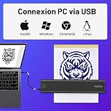 ORGSTA S008 A4 Tattoo Stencil Printer Bluetooth for Tattooing Transfer - 3