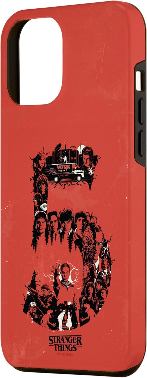 Stranger Things Collage Season 5 Officially Licensed Case for iPhone 12 Pro Max