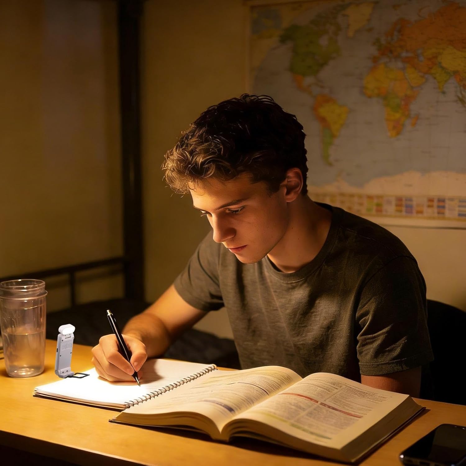 Book Light – 9 LED Dimmable Rechargeable Reading Lamp for Children – for Bedroom, Office, Home, Children's Bedroom, Living Room and Night Reading