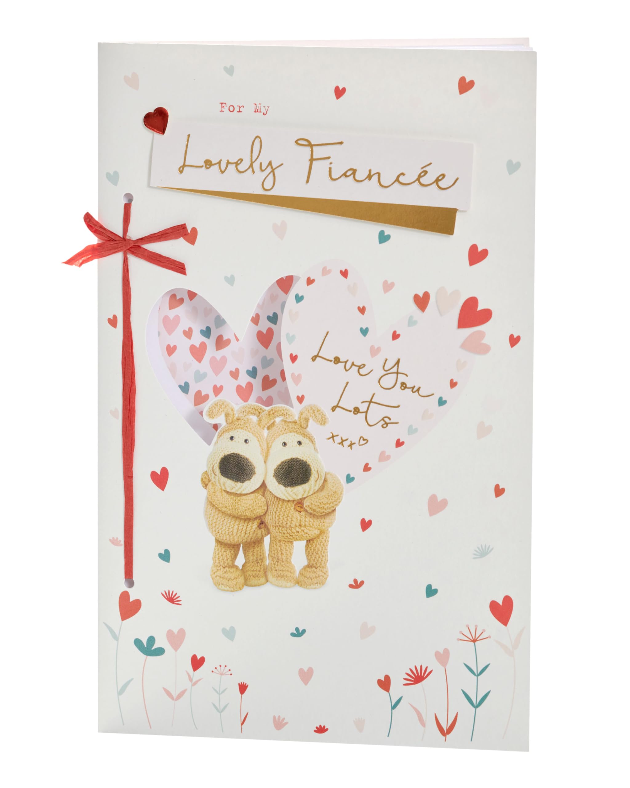 Boofle Valentinstagskarte Für Deine Freundin – Mit Goldfolie & Süßem Design