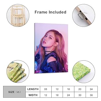 BLACKPINK フォトポスター Amazon.co.jp: Blackpink Park ChaeyoungRosé ロゼ ポスター 韓