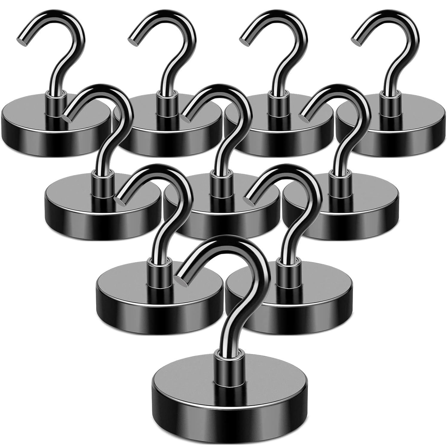 MIKEDE Hooks Heavy Duty, 110Lbs Black Strong